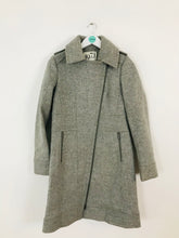 Load image into Gallery viewer, Reiss 1971 Women’s Wool Longline Overcoat | S UK8 | Grey
