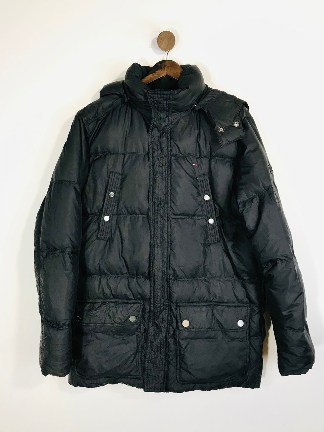 Tommy Hilfiger Men's Puffer Jacket | L | Black