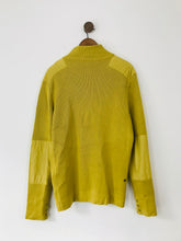 Load image into Gallery viewer, Victorinox Men’s Zip Knit Cardigan | L | Yellow
