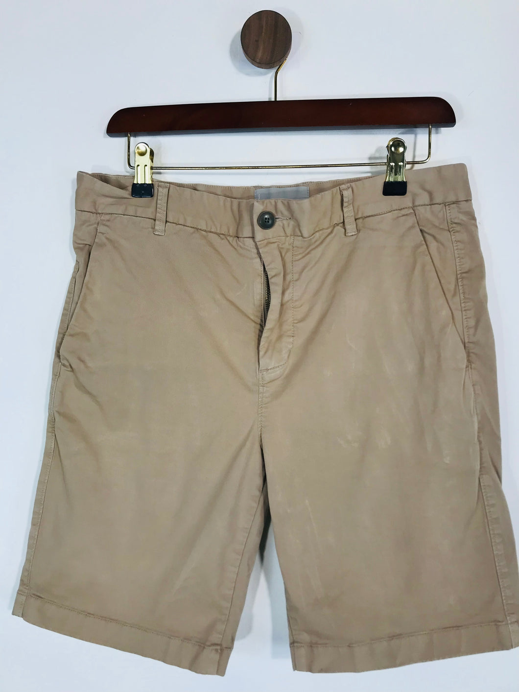 Everlane Men's Khaki Mid-Length Shorts | 32 | Beige