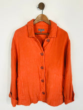Load image into Gallery viewer, Sahara Women&#39;s Linen Blend Jacket | S/M UK10-12 | Orange
