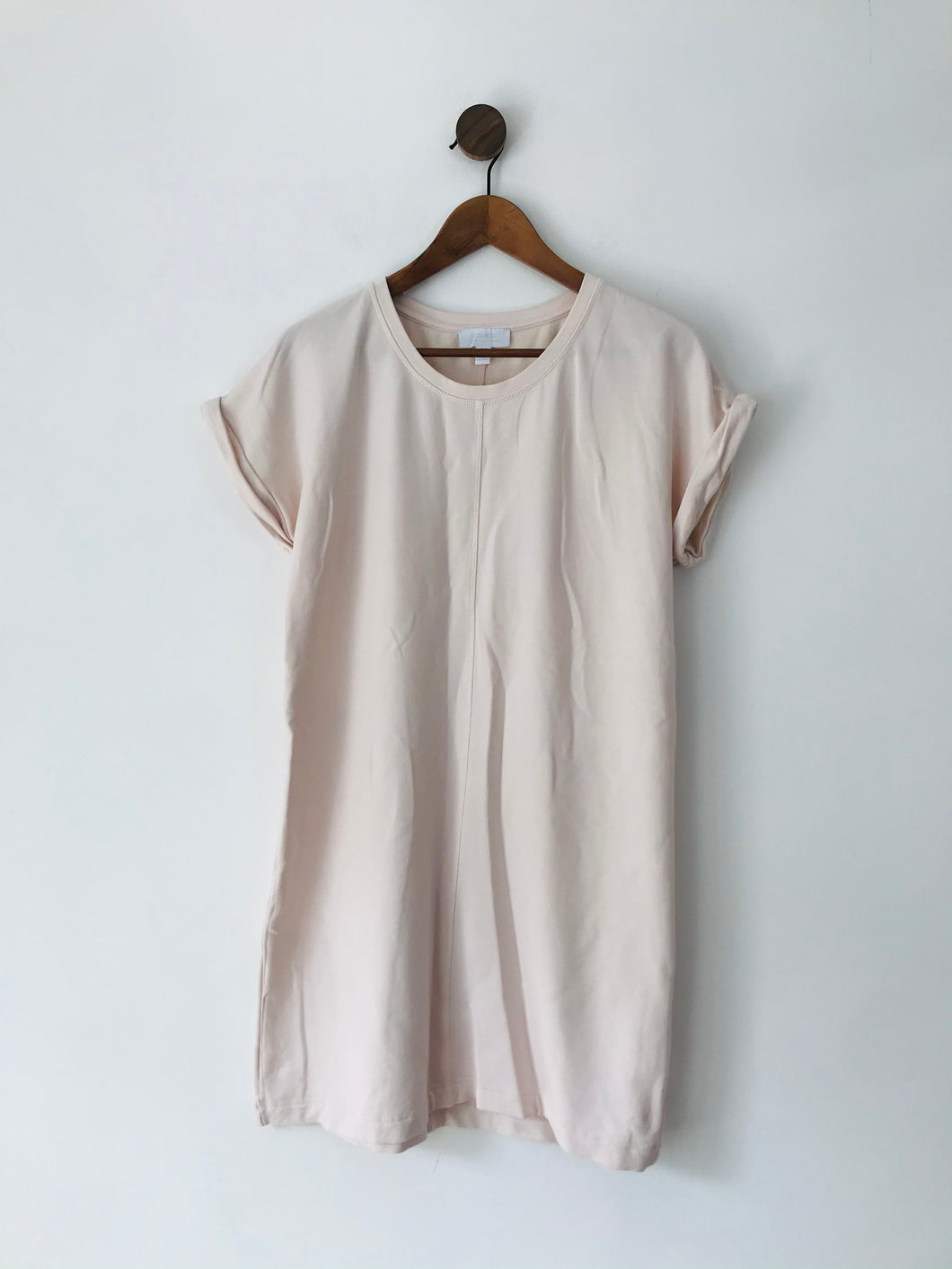 The White Company Women’s Oversized T-shirt Shift Dress | S UK8 | Pink