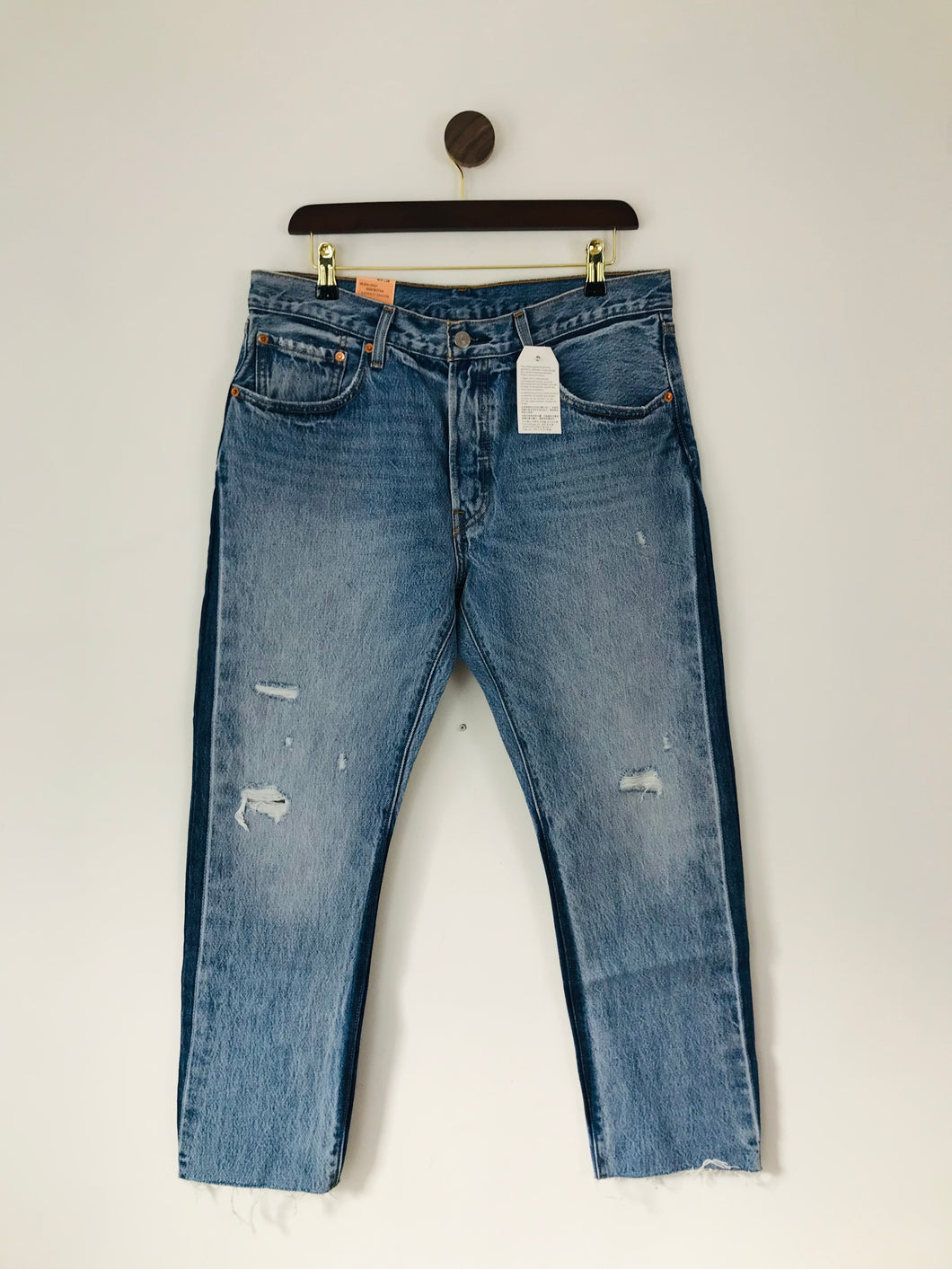 Levi’s Women’s Original 501 Straight Leg Jeans NWT | W31 L28 UK12 | Blue