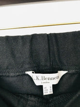 Load image into Gallery viewer, L.K.Bennett Women’s Elasticated Trousers Leggings | UK16 | Black
