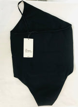 Load image into Gallery viewer, Zara Knit Women’s One Shoulder Leotard Bodysuit NWT | M UK12 | Black
