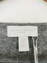 Load image into Gallery viewer, The White Company Women’s Wool Cashmere Sweater Vest Jumper NWT | UK12 | Grey
