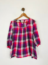 Load image into Gallery viewer, Hilfiger Denim Women&#39;s Check Loose Fit Blouse | L UK14 | Multicoloured
