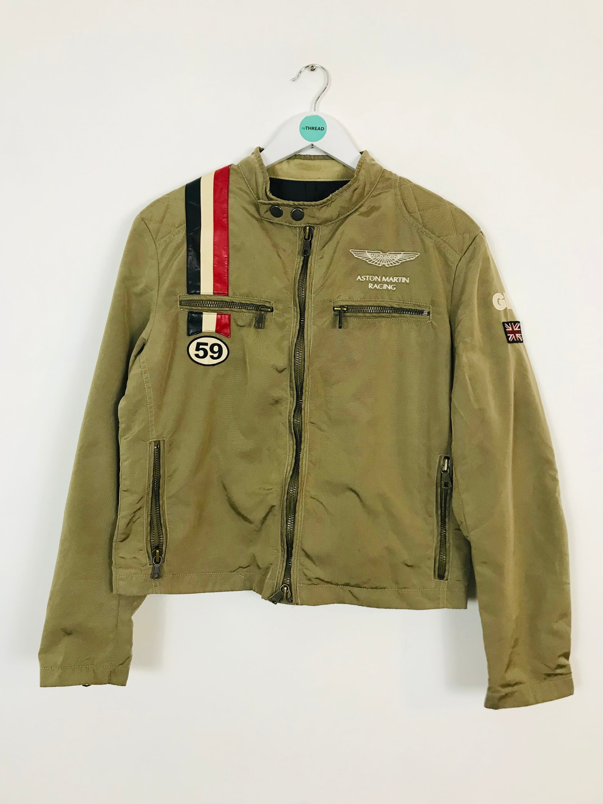 Aston Martin by HACKETT レザージャケット　サイズXS Aston Martin by HACKETT レザージャケット サイズXS