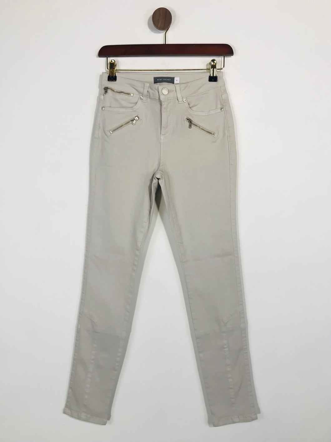 Mint Velvet Women's Skinny Jeans | UK8 | Beige