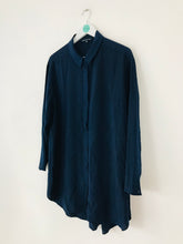 Load image into Gallery viewer, French Connection Women’s Oversized Shirt Dress | UK16 | Navy Blue
