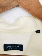 Load image into Gallery viewer, Burberry Men’s Lightweight Short Sleeve Collared Shirt | 5 XL | White
