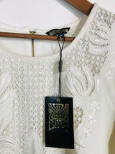 Load image into Gallery viewer, Biba Women&#39;s Embroidered Lace Shift Dress NWT | UK18 | White
