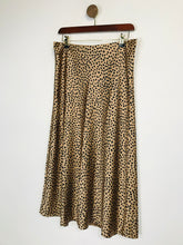 Load image into Gallery viewer, J. Crew Women&#39;s Leopard Print A-Line Skirt | M UK10-12 | Multicoloured
