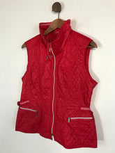 Load image into Gallery viewer, Gerry Weber Women&#39;s Quilted Gilet Jacket | UK12 | Red
