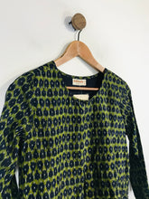 Load image into Gallery viewer, Fabindia Women&#39;s Silk Polka Dot Shirt Dress NWT | M UK10-12 | Multicoloured

