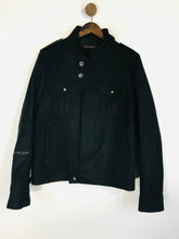 Load image into Gallery viewer, Reiss Men&#39;s Wool Biker Jacket | XL | Black
