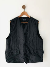 Load image into Gallery viewer, Armani Jeans Men’s Quilted Gilet Sleeveless Jacket | 56 XXL | Black

