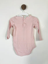 Load image into Gallery viewer, Baby Boden Kid&#39;s Long Sleeve Striped Playsuit | 12-18M | Pink
