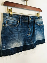 Load image into Gallery viewer, Dolce &amp; Gabbana Women&#39;s Denim Mini Skirt | 24 UK4-6 | Blue
