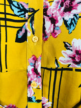 Load image into Gallery viewer, Innocence Women&#39;s Floral Shirt Dress | UK14 | Yellow
