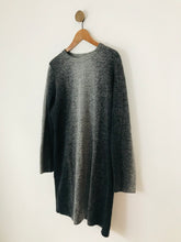 Load image into Gallery viewer, COS Women’s Merino Wool Long Sleeve Ombré Knit Dress | L UK14 | Grey
