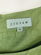 Load image into Gallery viewer, Jigsaw Women&#39;s A-Line Dress | UK14 | Green
