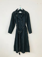 Load image into Gallery viewer, Current Elliot Womens Denim Longline Trench Coat | UK10-12 | Dark Blue
