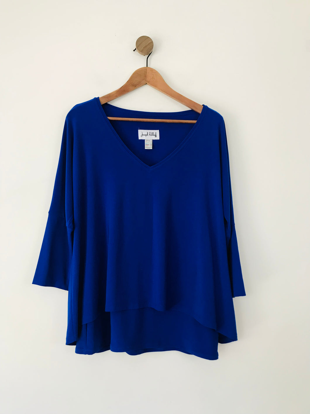Joseph Ribkoff Women's Layered T-Shirt  | UK14 | Blue
