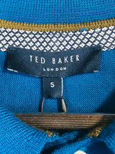 Load image into Gallery viewer, Ted Baker Men&#39;s Polo Jumper | 5 | Blue
