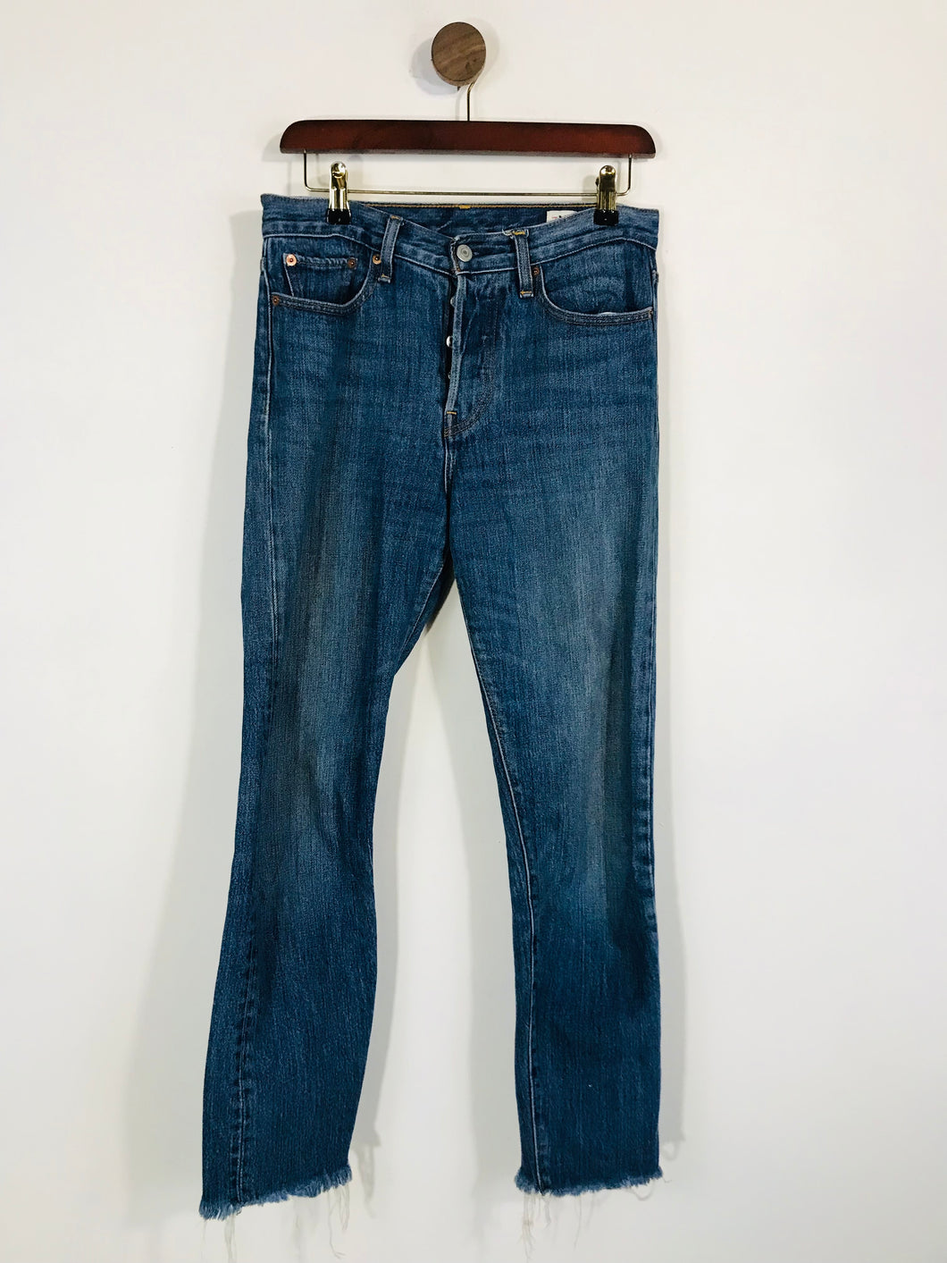 Levi’s Women's Crop Skinny Jeans | W27 UK8-10 | Blue