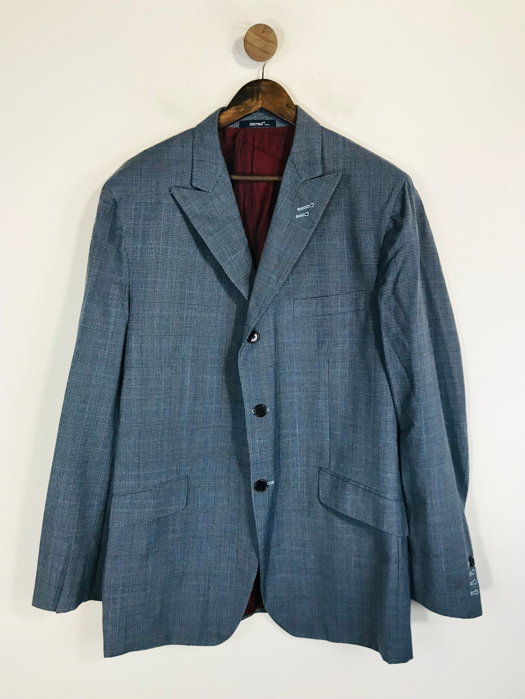 Interno8 Men's Smart Blazer Jacket | 56 | Blue