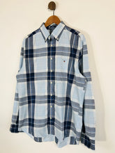 Load image into Gallery viewer, Gant Men&#39;s Check Button-Up Shirt | L | Blue
