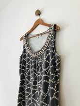 Load image into Gallery viewer, Boden Women&#39;s Patterned Tank Top | UK16 | Grey
