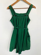 Load image into Gallery viewer, Louche Women&#39;s Cotton Playsuit | UK10 | Green
