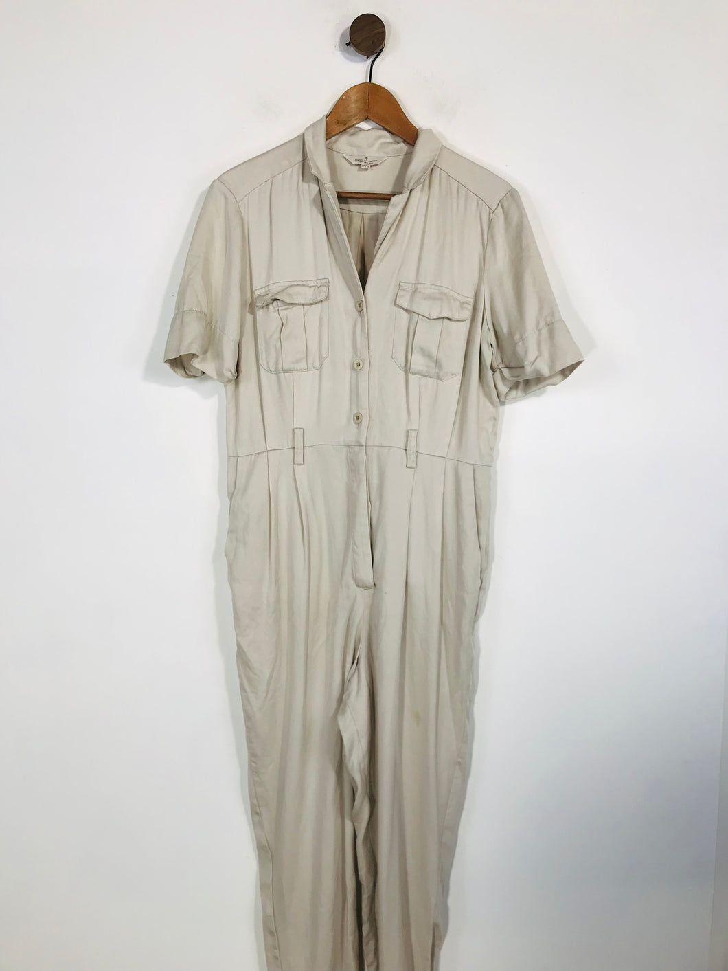 French Connection Women's Boilersuit | UK14 | Beige