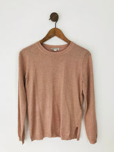 Load image into Gallery viewer, Whistles Women’s Glitter Knit Jumper | UK10 | Pink
