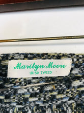 Load image into Gallery viewer, Marilyn Moore Women&#39;s Tweed Wool Pencil Skirt | UK10 | Grey
