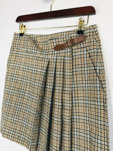 Load image into Gallery viewer, Tommy Hilfiger Women&#39;s Wrap Check Mini Skirt | US0 UK6 | Beige
