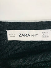 Load image into Gallery viewer, Zara Women&#39;s Knit Tank Top | M UK10-12 | Black
