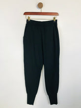 Load image into Gallery viewer, Zara Women&#39;s Cotton Tracksuit Joggers | M UK10-12 | Black
