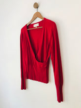 Load image into Gallery viewer, Phase Eight Women&#39;s Wrap Jumper  | UK16 | Red
