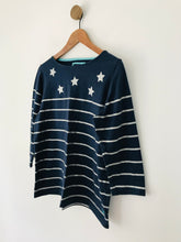 Load image into Gallery viewer, Crew Clothing Women&#39;s Striped Long Sleeve T-Shirt | UK16 | Blue
