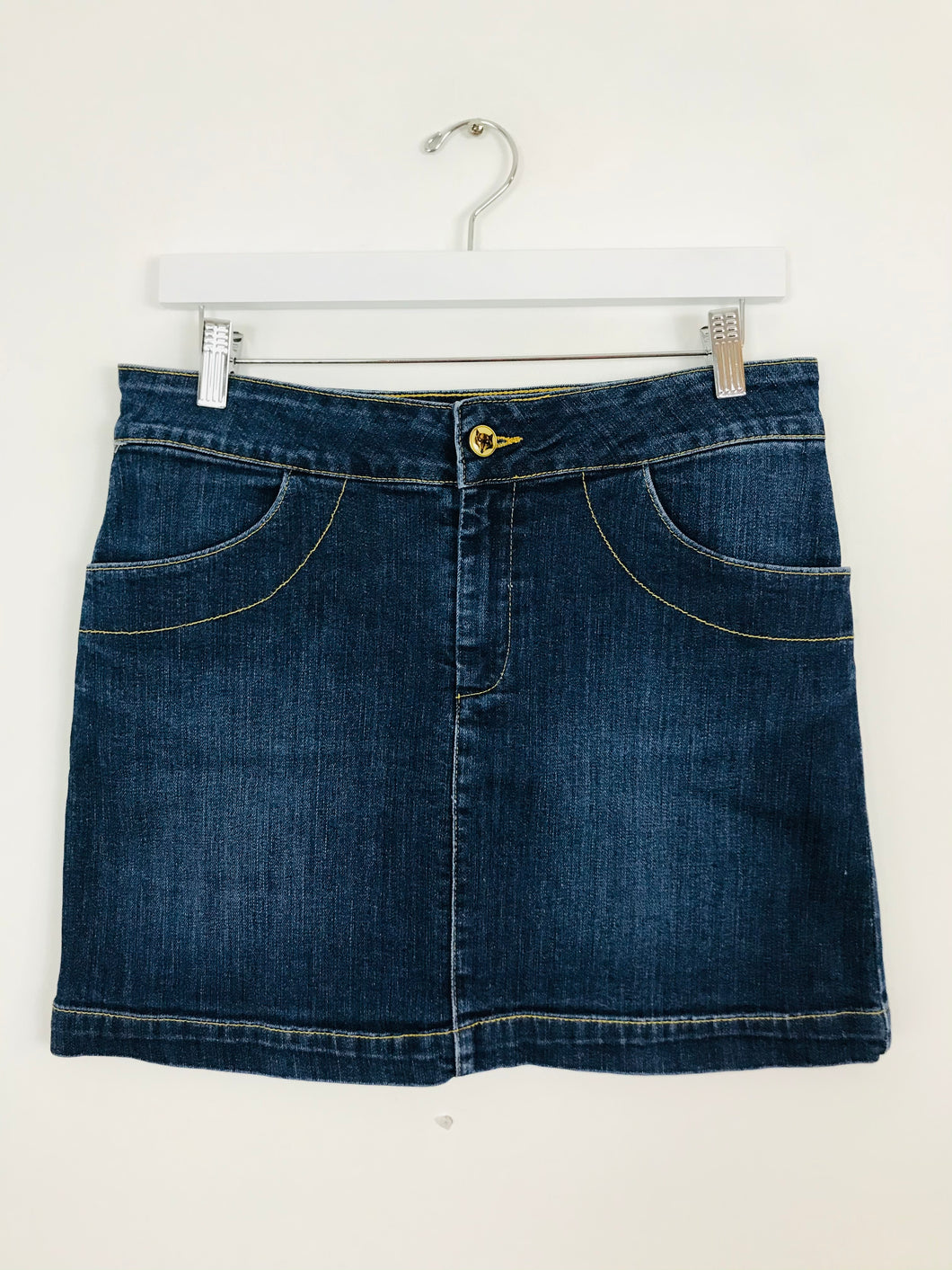Joules Women’s Mini Denim Skirt | UK10 S | Blue
