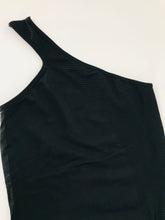 Load image into Gallery viewer, Whistles Women&#39;s One Shoulder Sports Leotard | M/L UK12-14 | Black
