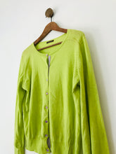 Load image into Gallery viewer, Catherine Andre Women&#39;s Button Up Cardigan | UK16 | Green
