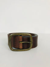 Load image into Gallery viewer, Marks &amp; Spencer 100% Leather Belt | W1.5 L37.5 | Brown
