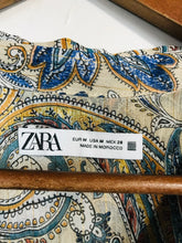 Load image into Gallery viewer, Zara Women&#39;s Boho Paisley Button-Up Shirt | M UK10-12 | Multicoloured
