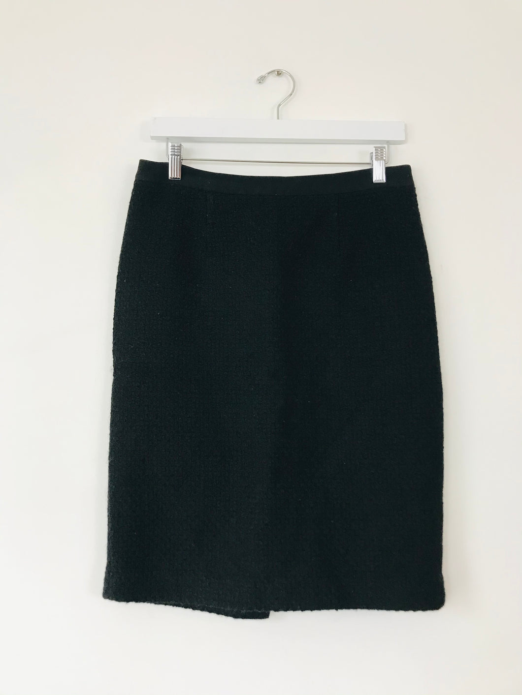 Women’s Boden Knit Pencil Skirt | UK 10 | Black