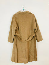 Load image into Gallery viewer, Zara Woman Women’s Long Wool Wrap Coat NWT | S UK8 | Brown
