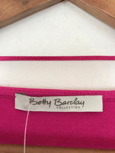Load image into Gallery viewer, Betty Barclay Women&#39;s Pleated Front Jersey Shift Dress NWT | UK22 | Pink
